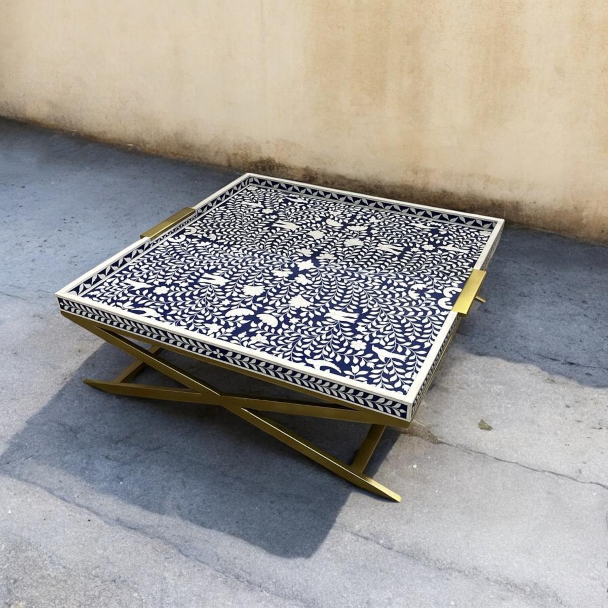 Grandeur Nymeria Bone Inlay Coffee Table- ipse ipsa ipsum