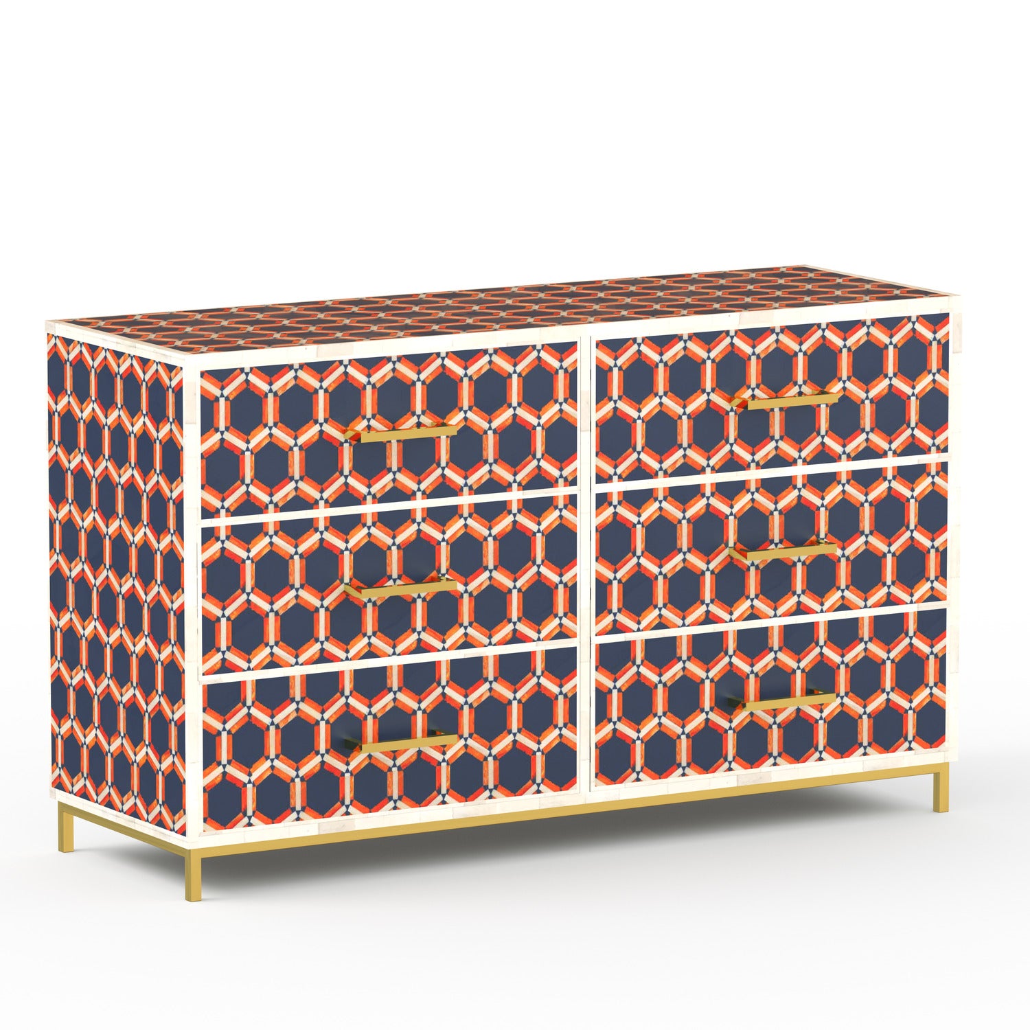 Joo Chiat Bone Inlay Sideboard - ipse ipsa ipsum