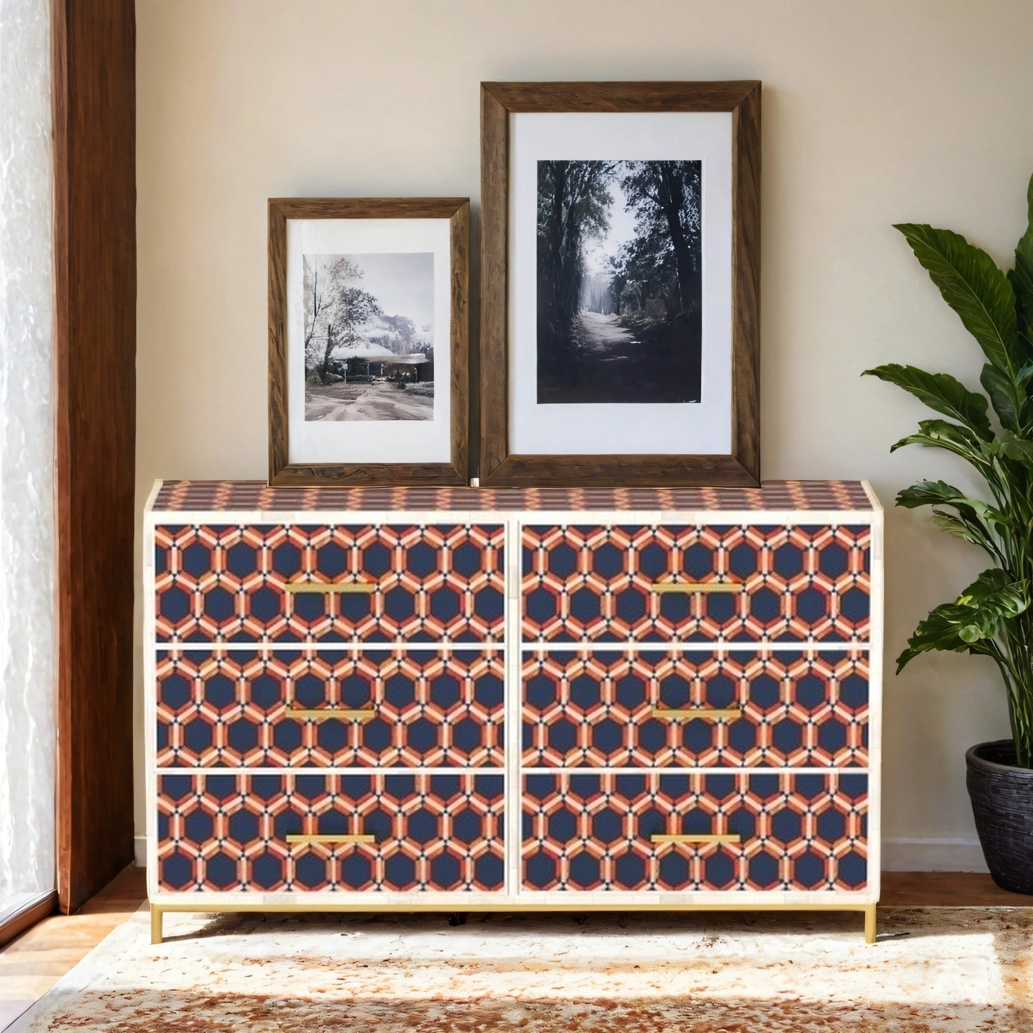 Joo Chiat Bone Inlay Sideboard - ipse ipsa ipsum