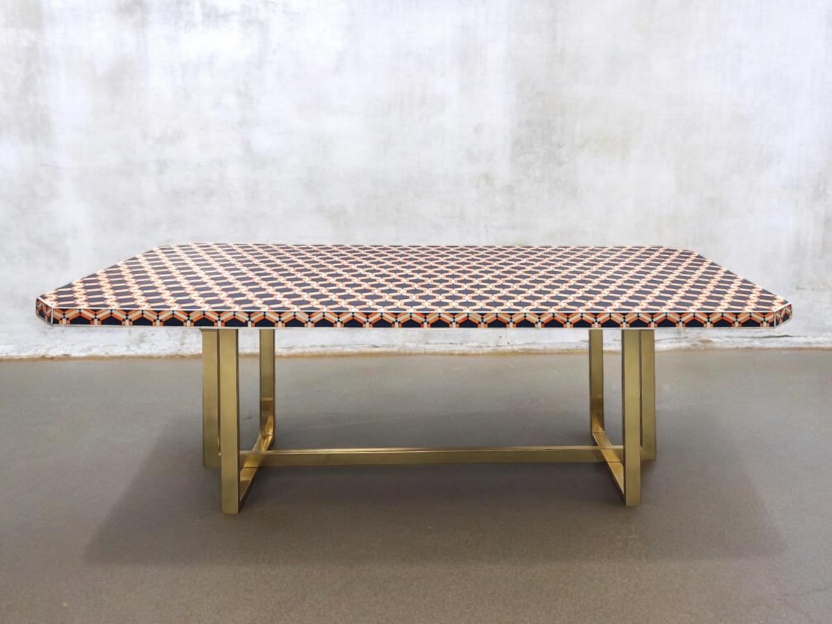 Stellar Dining Table - Joo Chiat Inlay - Ipse ipsa ipsum