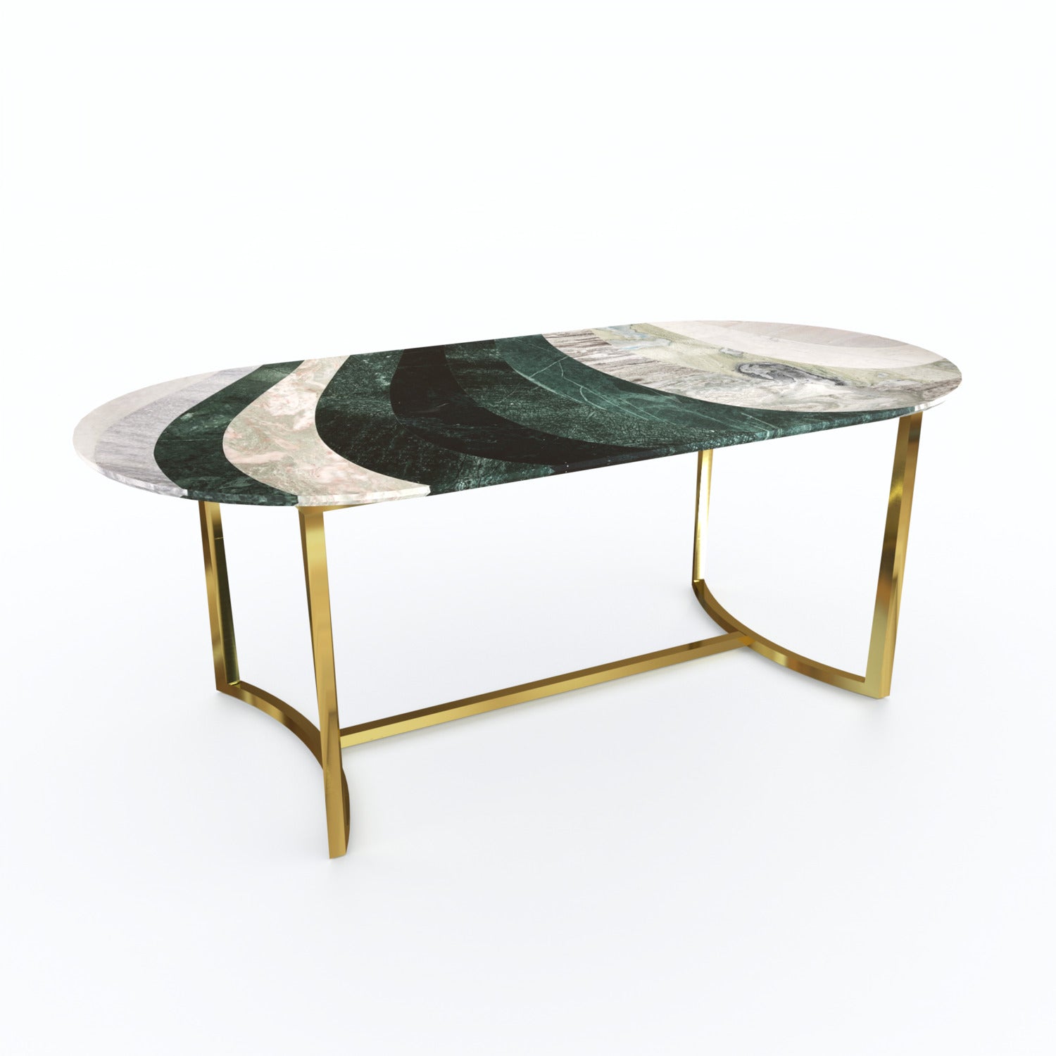 Layered Marble Coffee Table - ipse ipsa ipsum