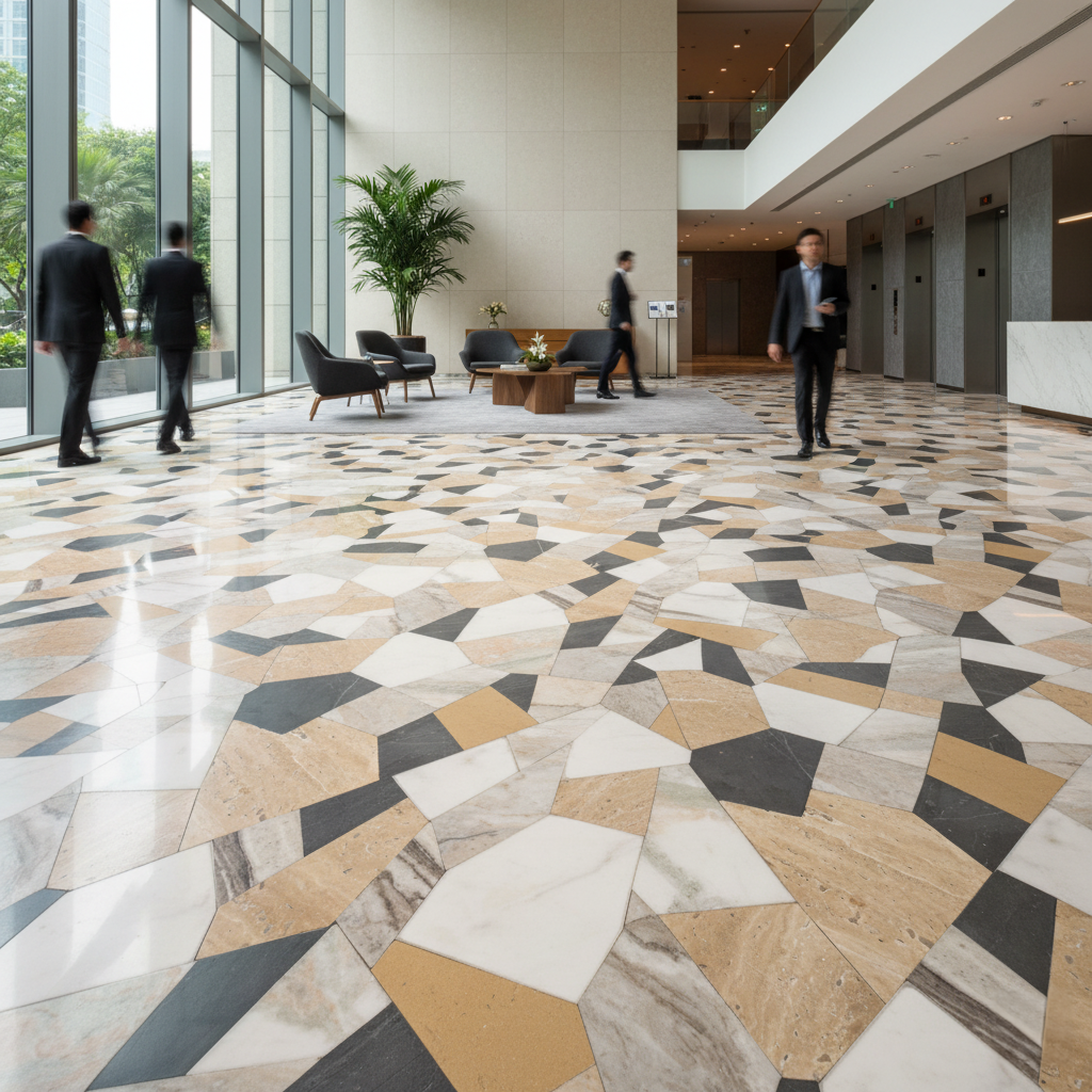 Marble Off-cuts Flooring