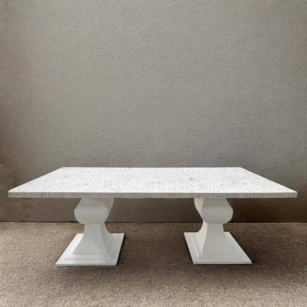 Pearl Pedestal Dining Table - ipse ipsa ipsum