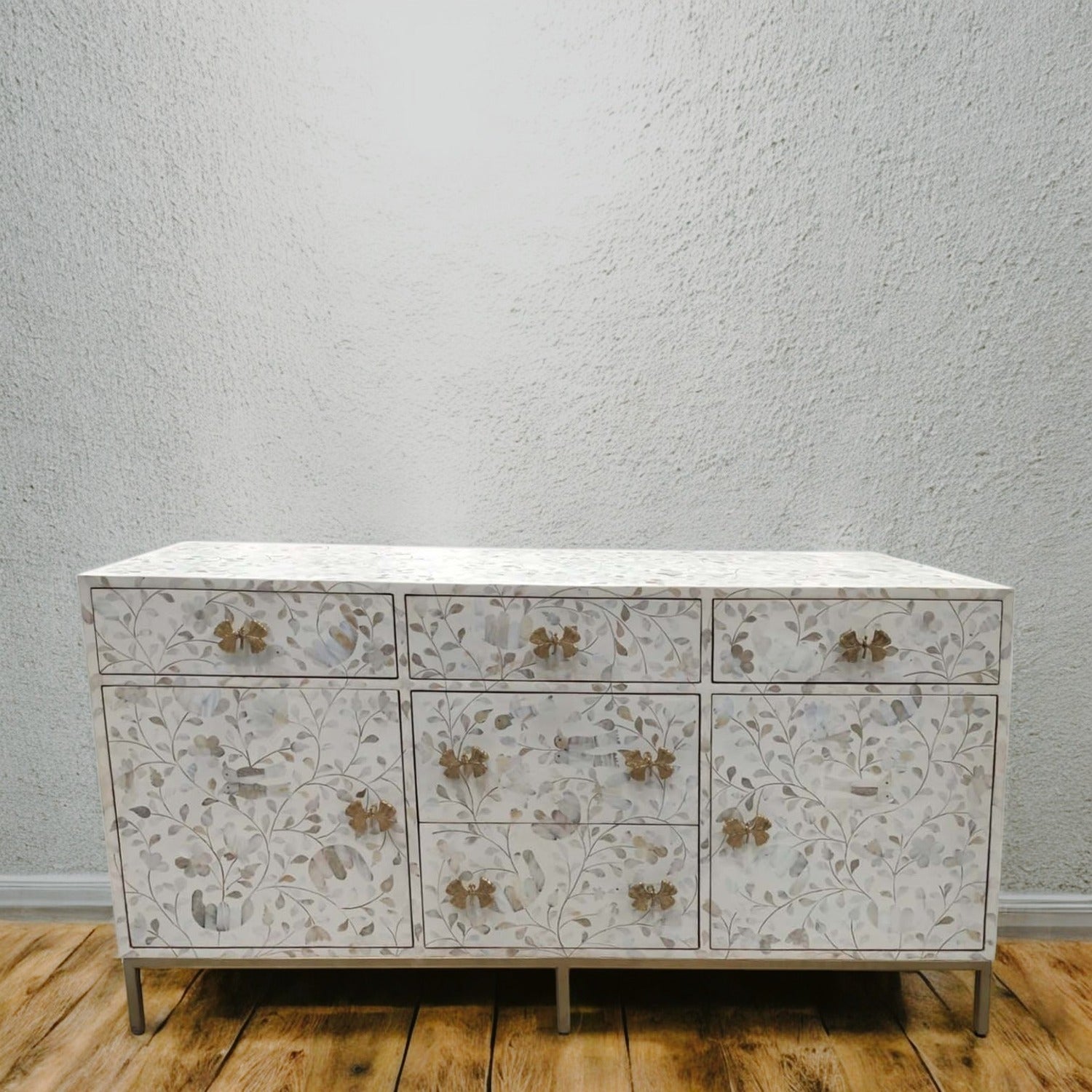 Penang White Mother of Pearl Sideboard