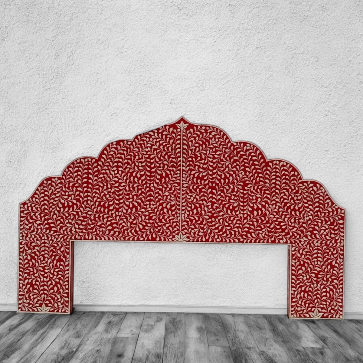 Red Maharaja Headboard