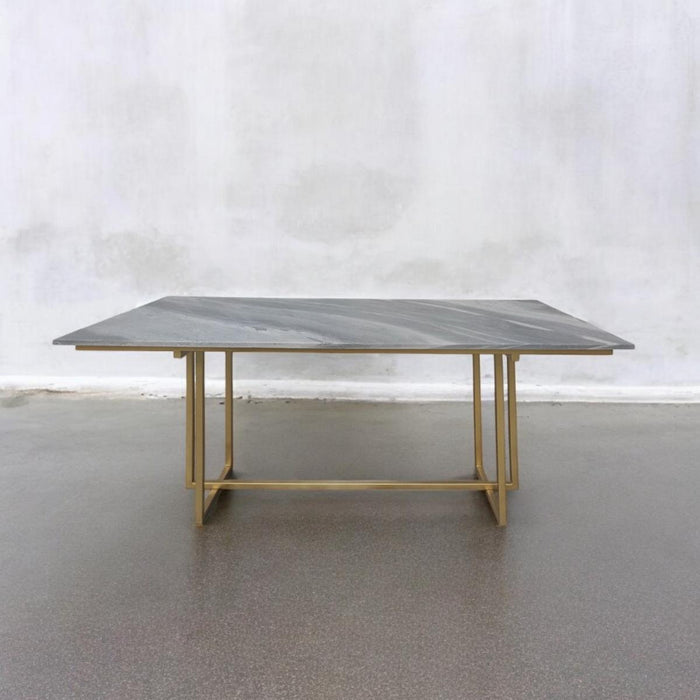 Stellar Petite Dining Table - Grey Marble