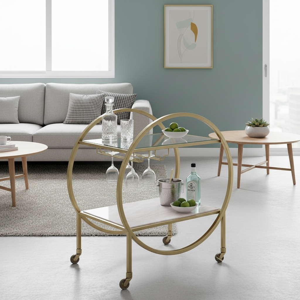 Thompson Bar Cart – Pret