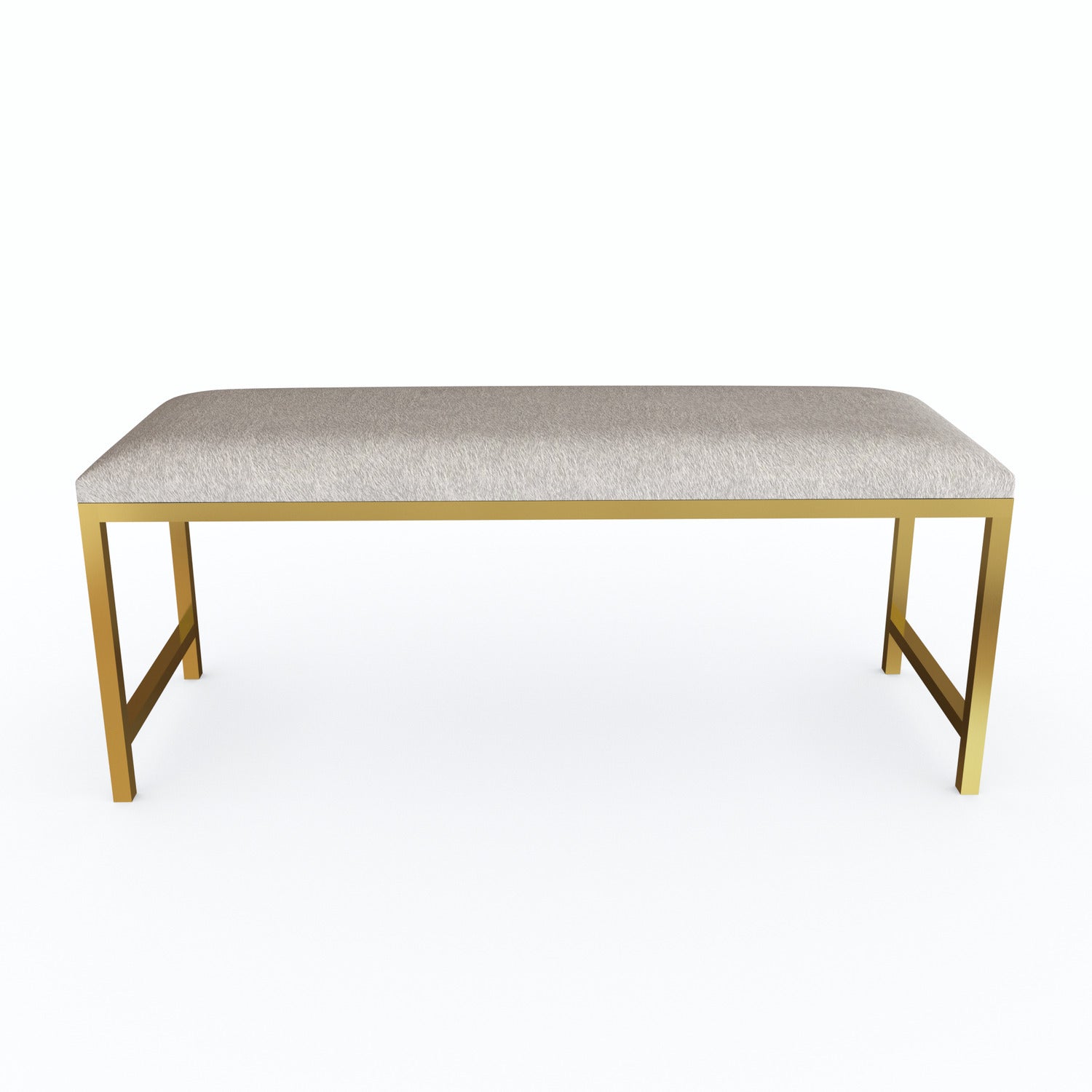 Thompson Cowhide Bench - ipse ipsa ipsum