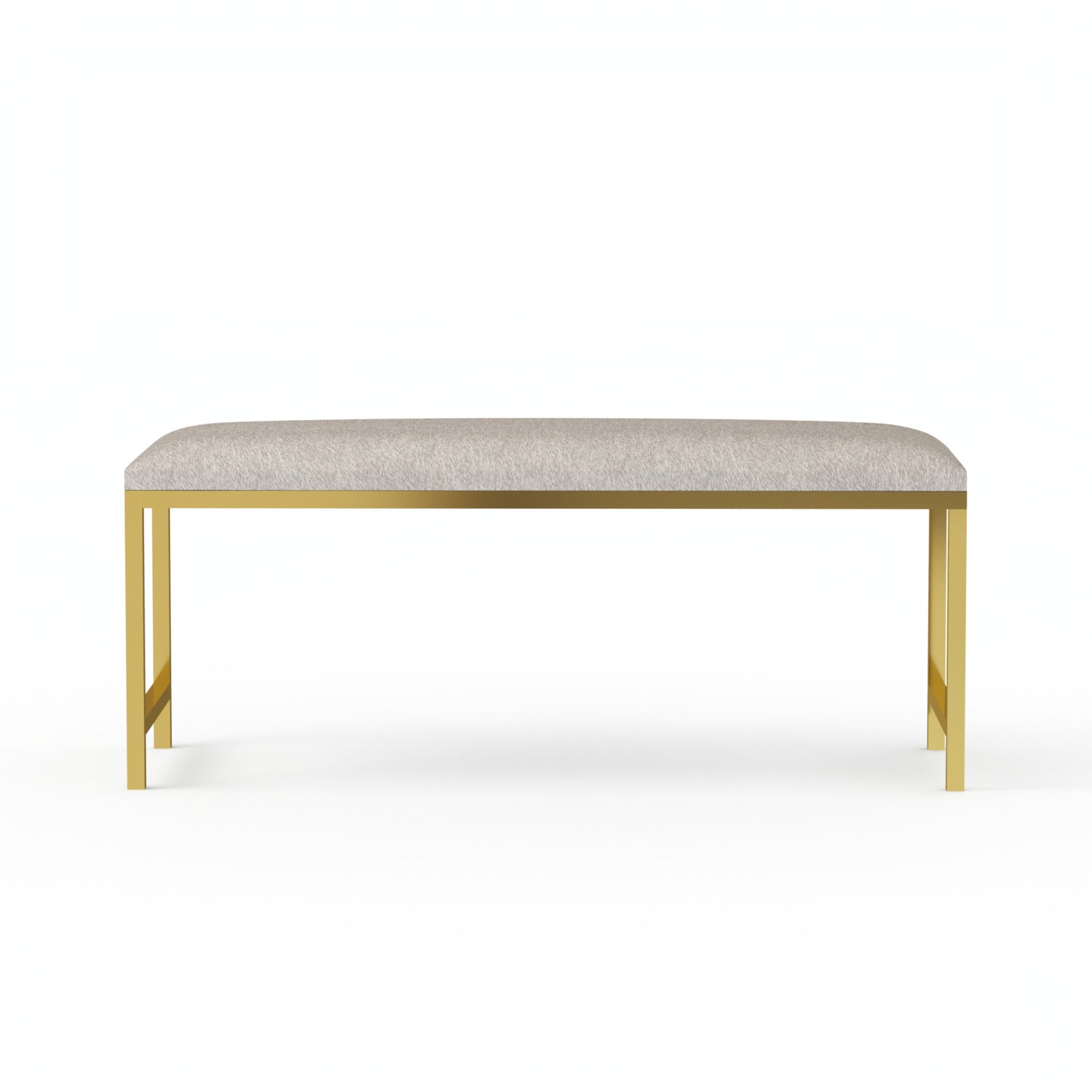 Thompson Cowhide Bench - ipse ipsa ipsum