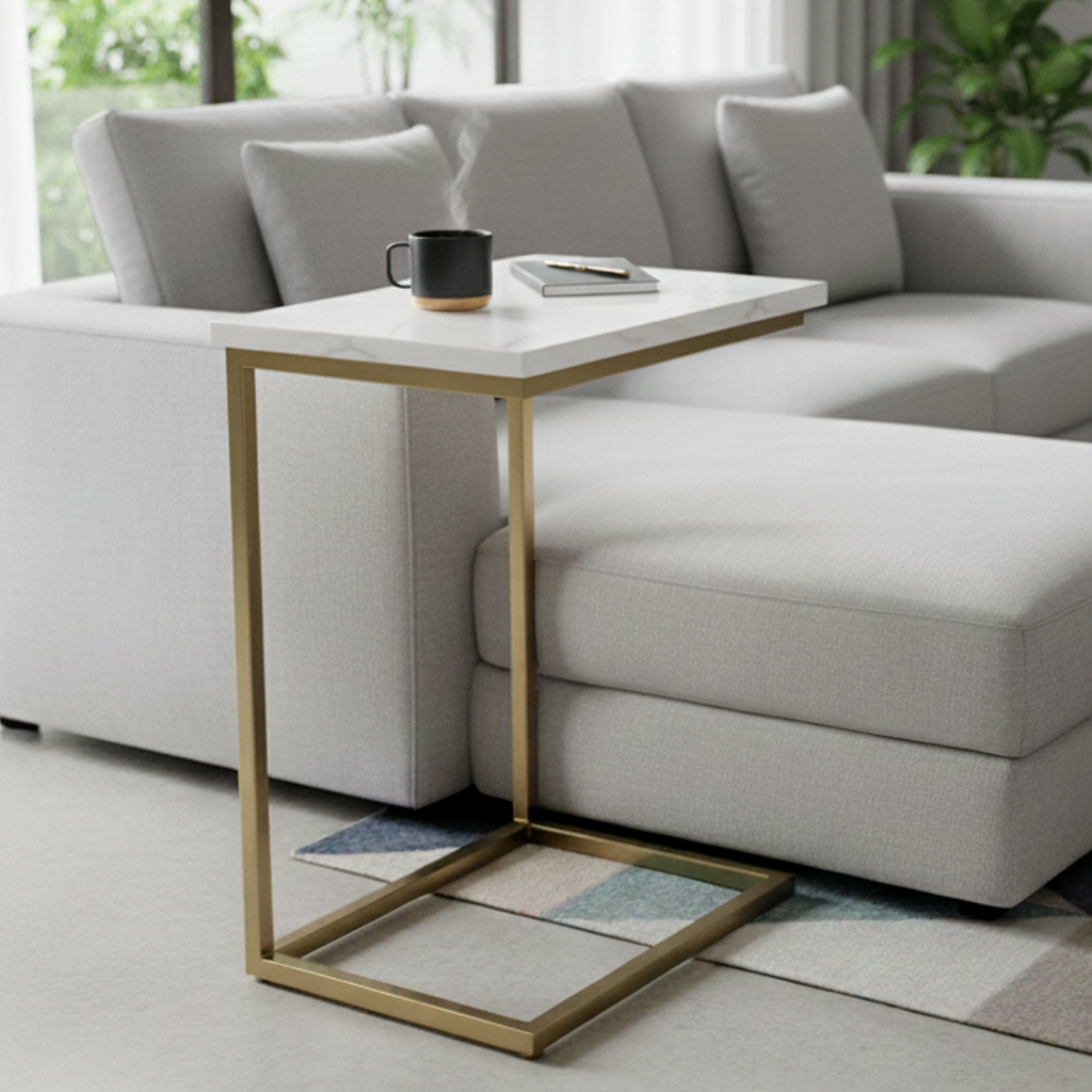 Ice Block Crystal Albert Sofa Table – Pret