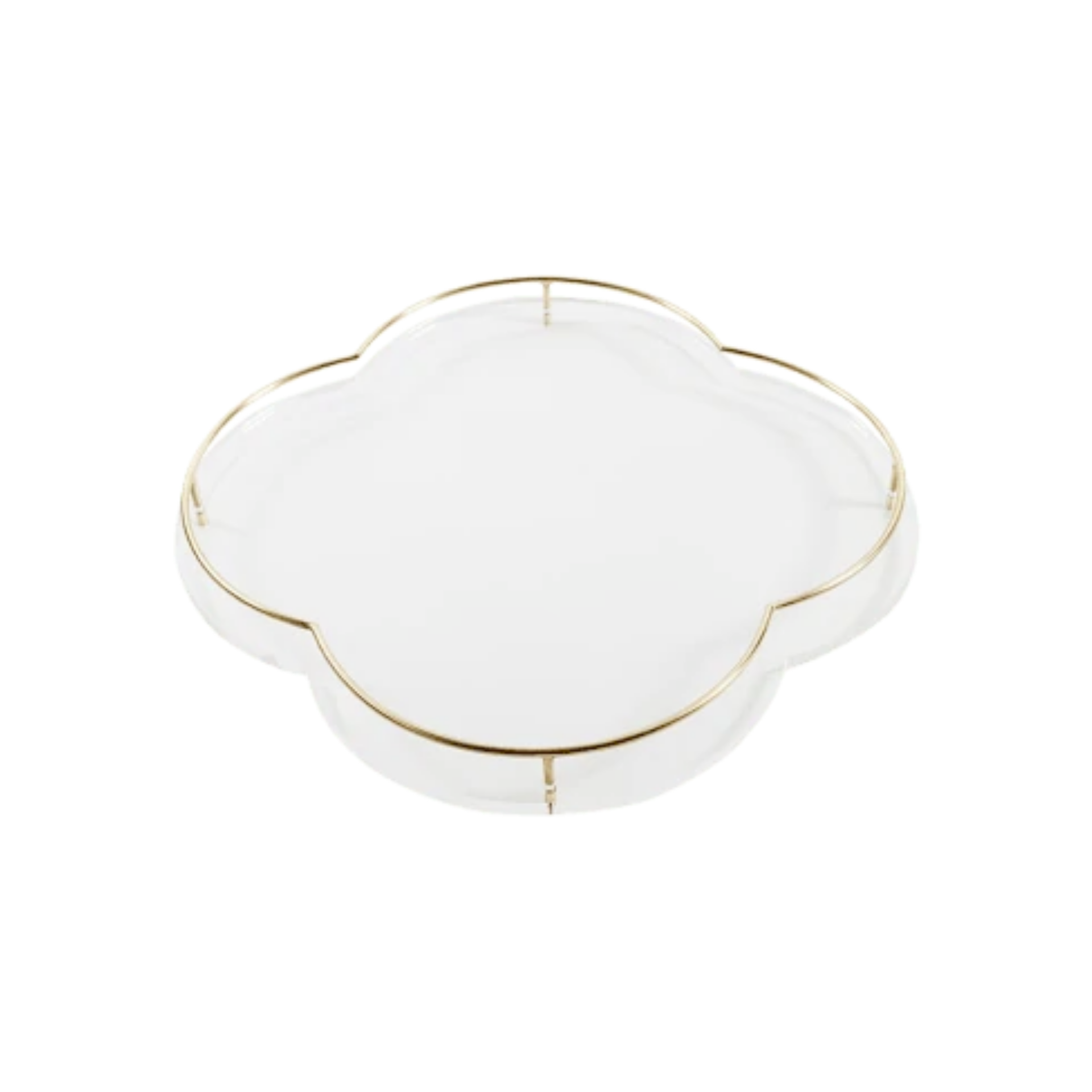 Marble Clover Tray - ipse ipsa ipsum