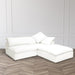 Floating White Sofa Sectional - L Shape - ipse ipsa ipsum