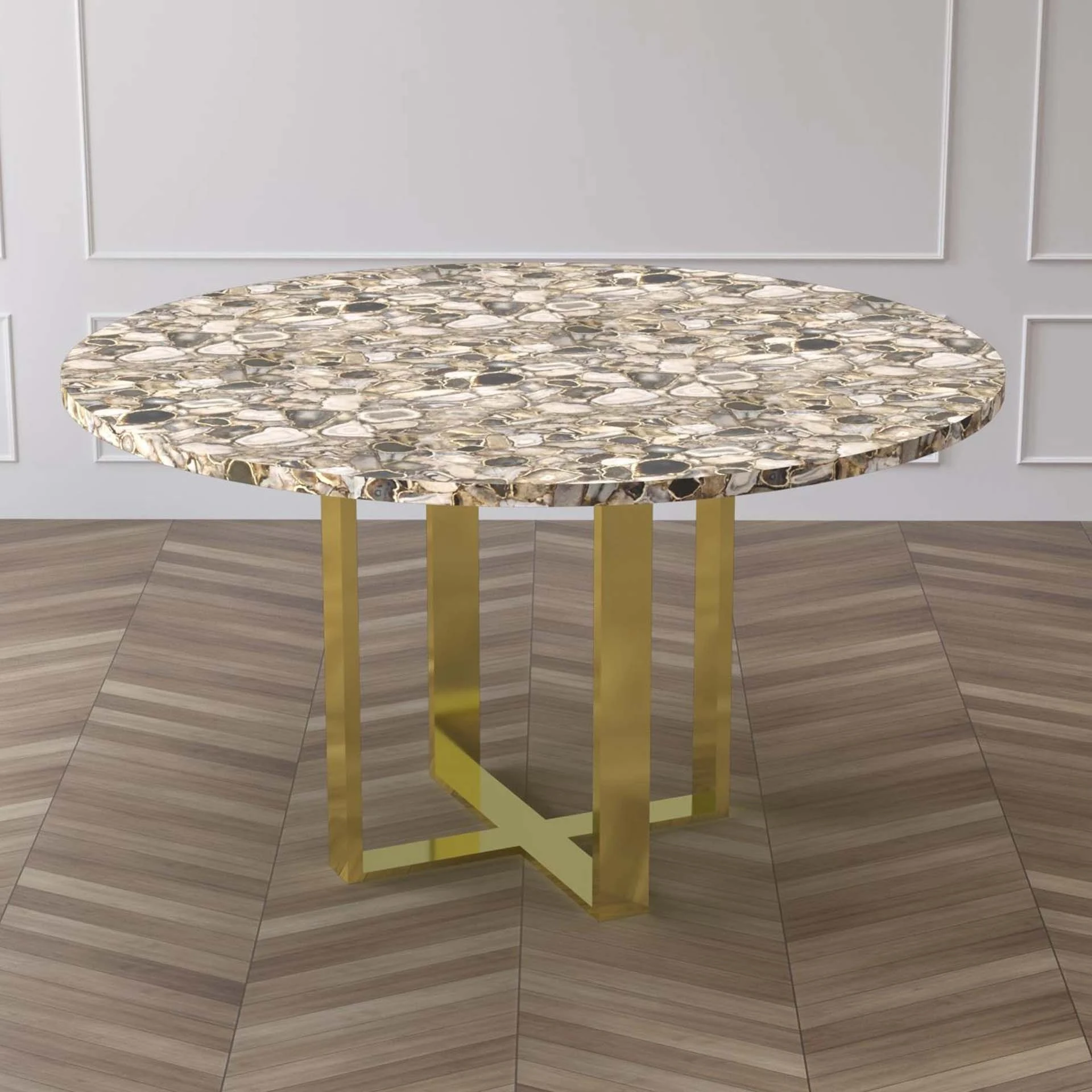 Round Max Dining Table - ipse ipsa ipsum