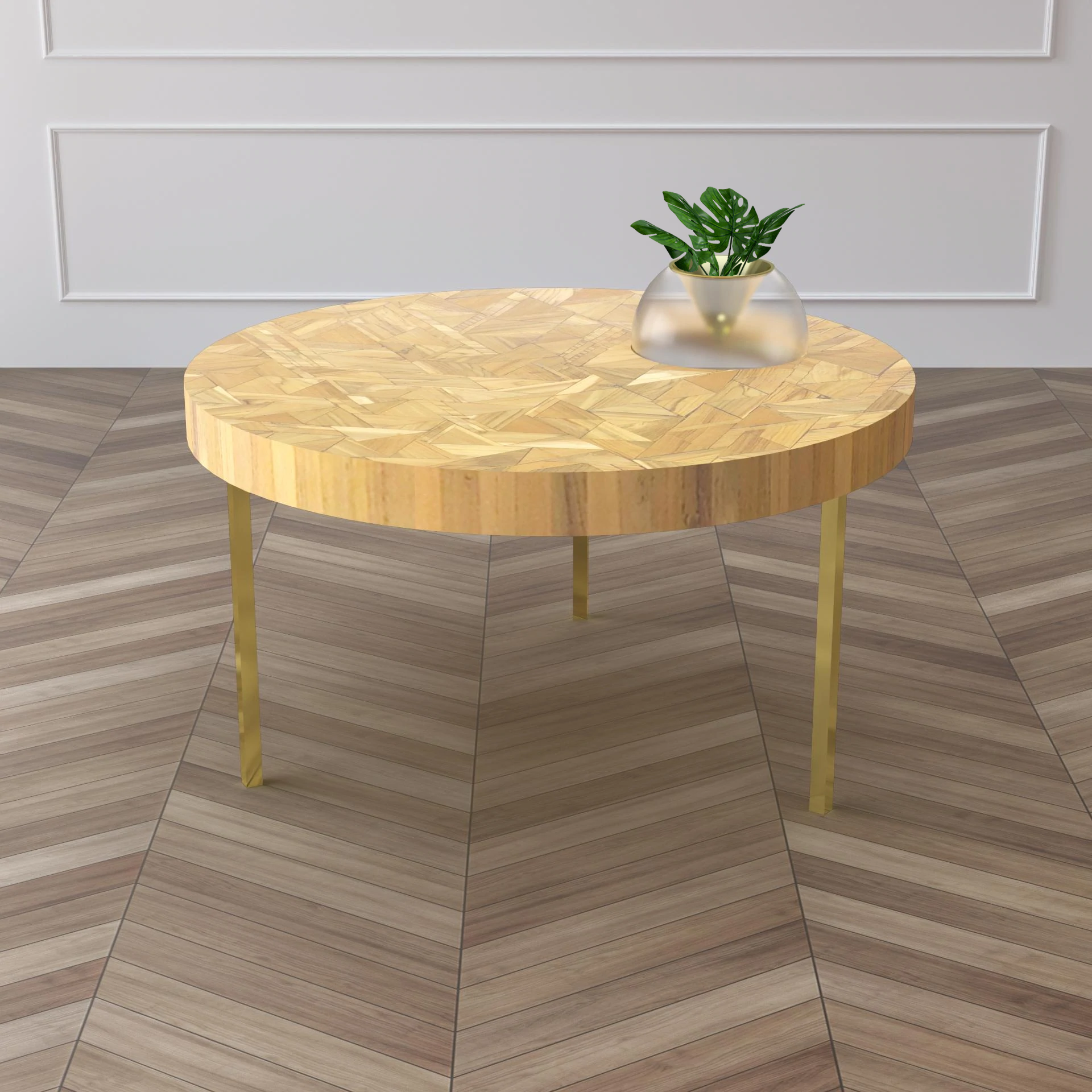 Henderson Self Watering Plant Coffee Table - ipse ipsa ipsum