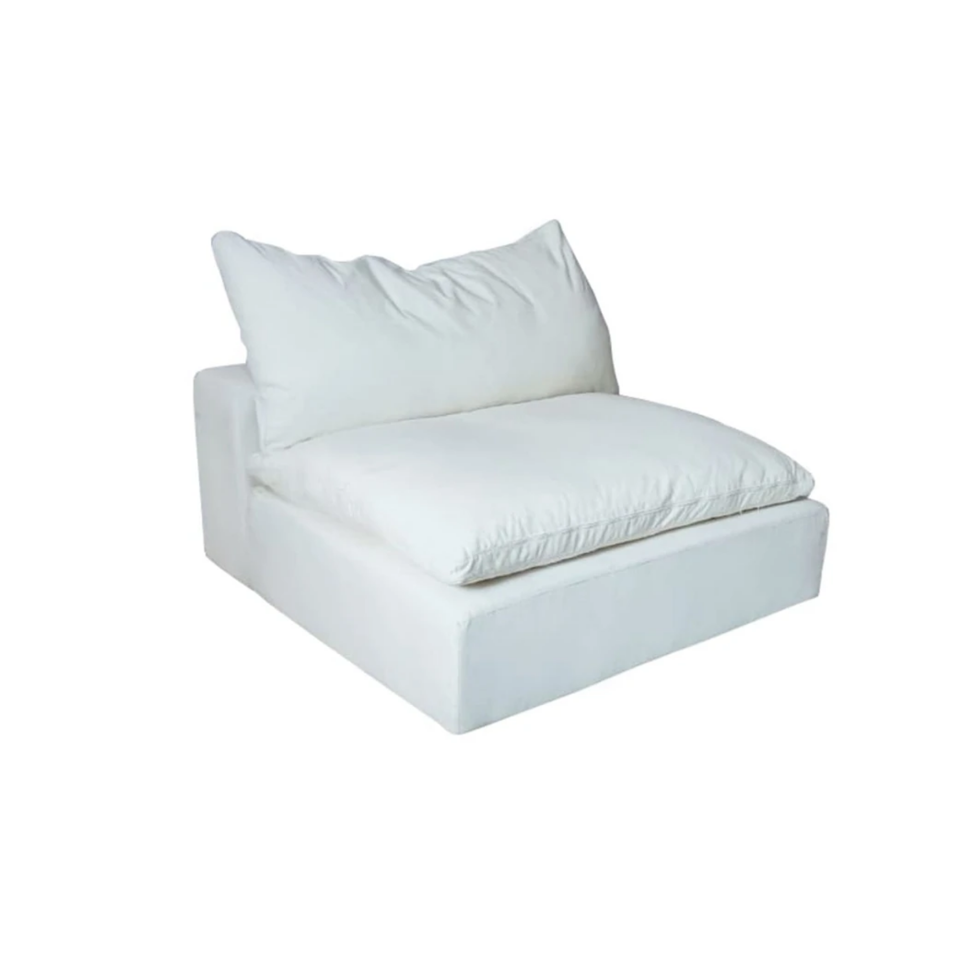 Floating White Sofa - Infill - ipse ipsa ipsum