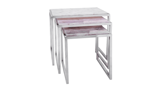 Hollywood Nesting Tables - ipse ipsa ipsum