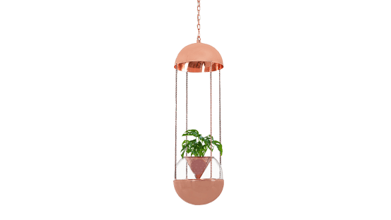 Hanging Aqua Orb Self Watering Plant Lamp - ipse ipsa ipsum