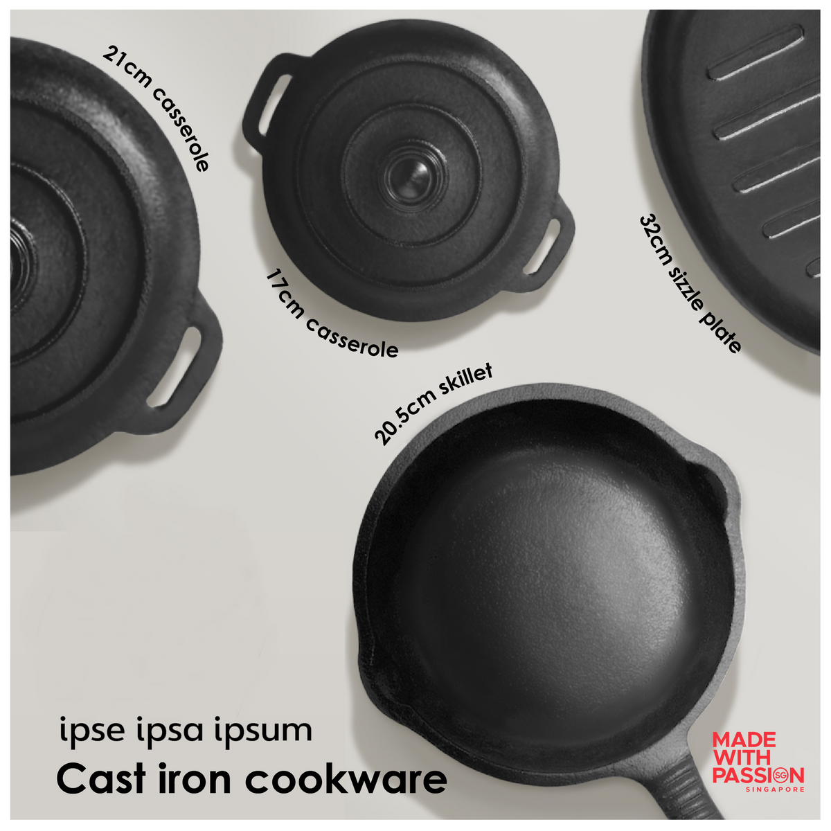 Cast Iron Cookware