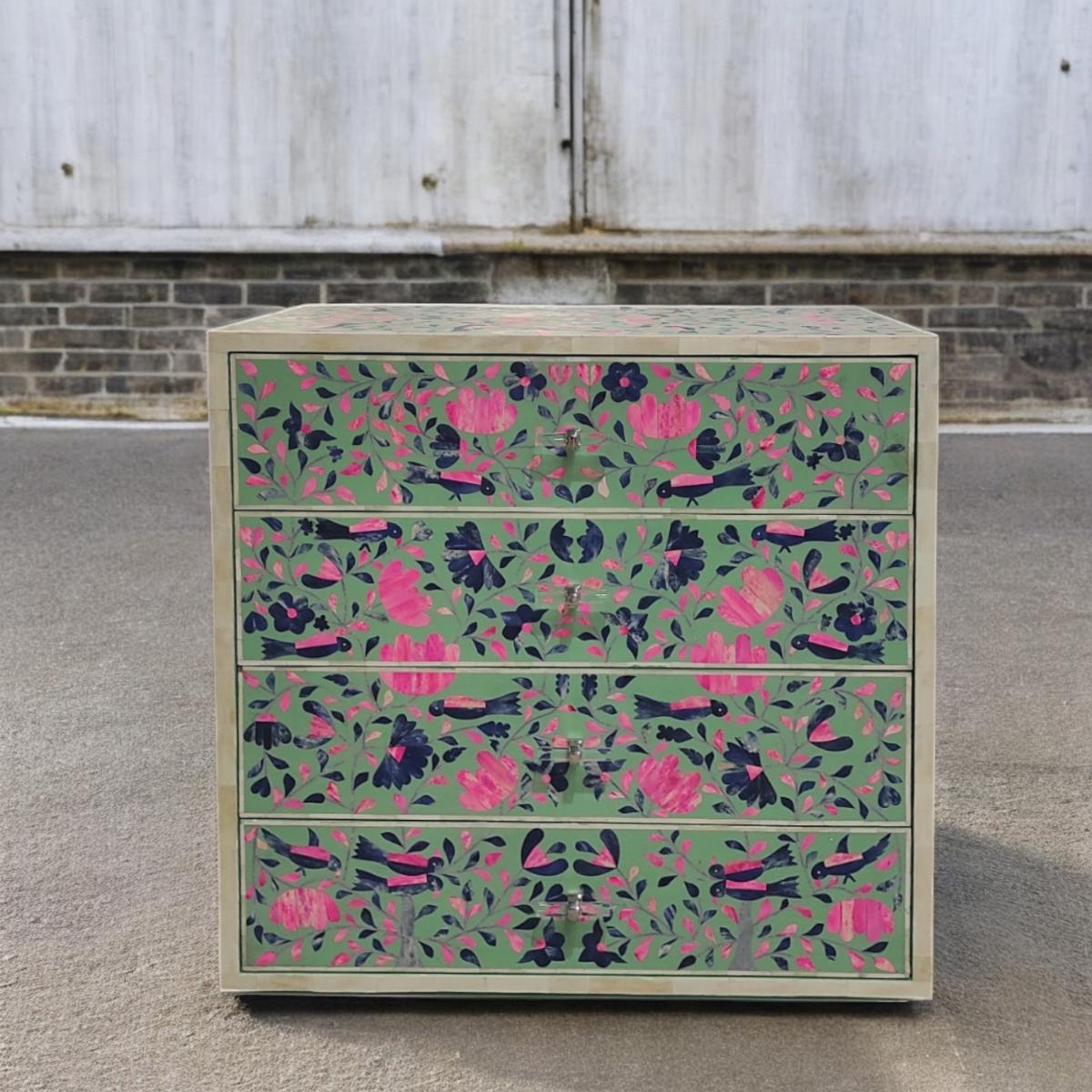 Peranakan Chest Of Drawers
