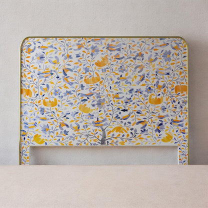 Armenian Bone Inlay Headboard - ipse ipsa ipsum