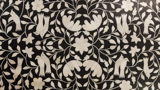 Black & White Peranakan Inlay