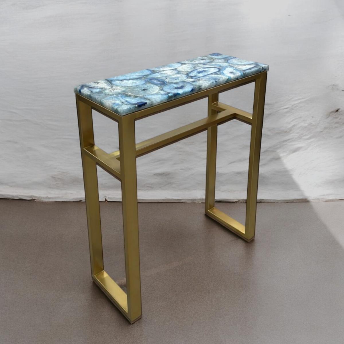 Blue Agate Altar Table
