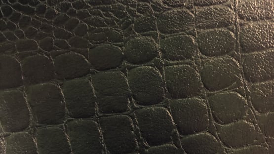 Green Croco Leather