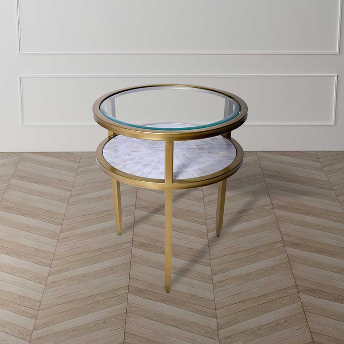 Anna Side Table with Sonic MOP