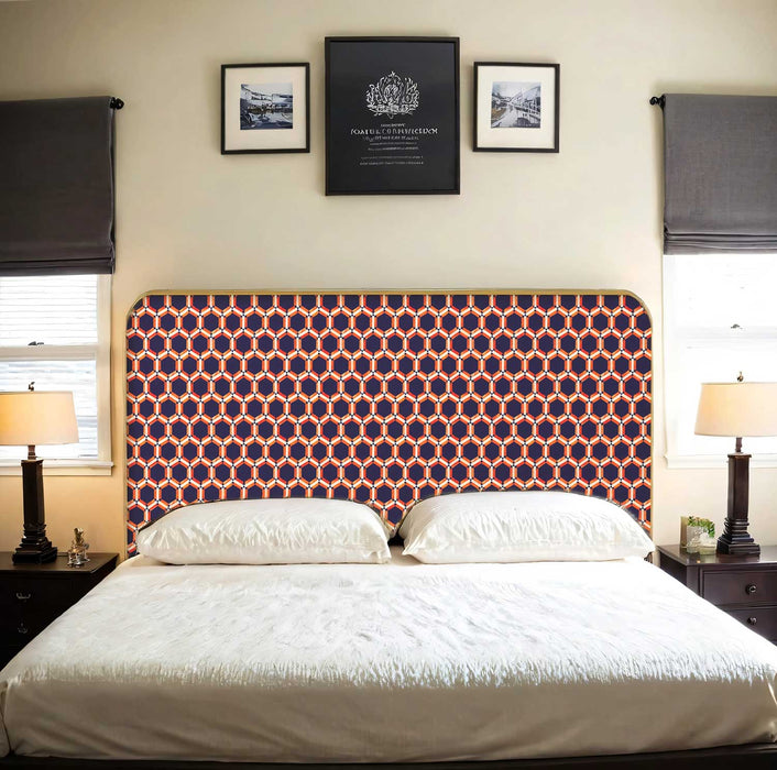 Joo Chiat Geometric Bone Inlay Headboard - ipse ipsa ipsum