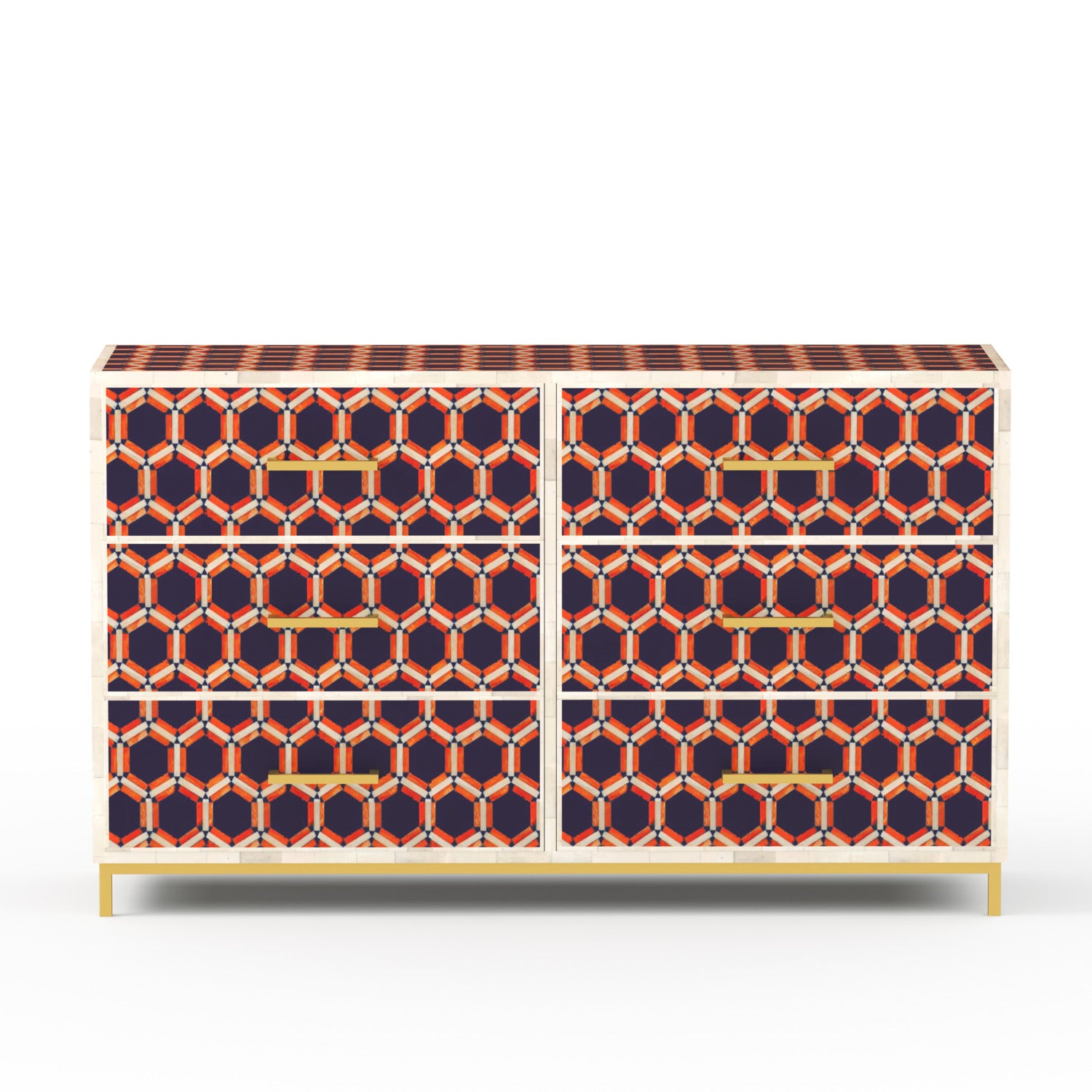 Joo Chiat Bone Inlay Sideboard - ipse ipsa ipsum