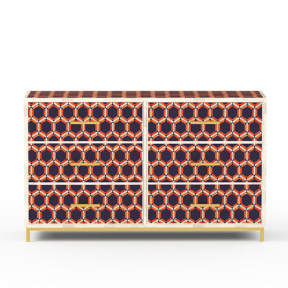 Joo Chiat Bone Inlay Sideboard - ipse ipsa ipsum