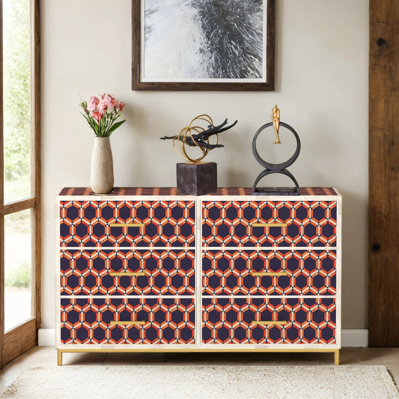 Joo Chiat Bone Inlay Sideboard - ipse ipsa ipsum