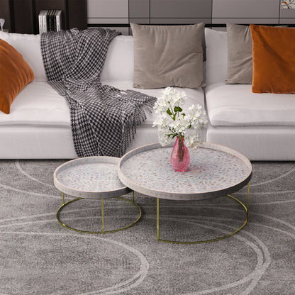 Keong Saik Nesting Coffee Table (Set of 2) - ipse ipsa ipsum