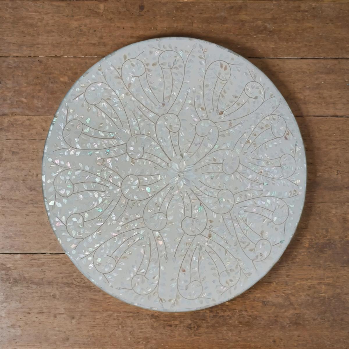 Lazy Susan - MOP Inlay - Ipse ipsa ipsum