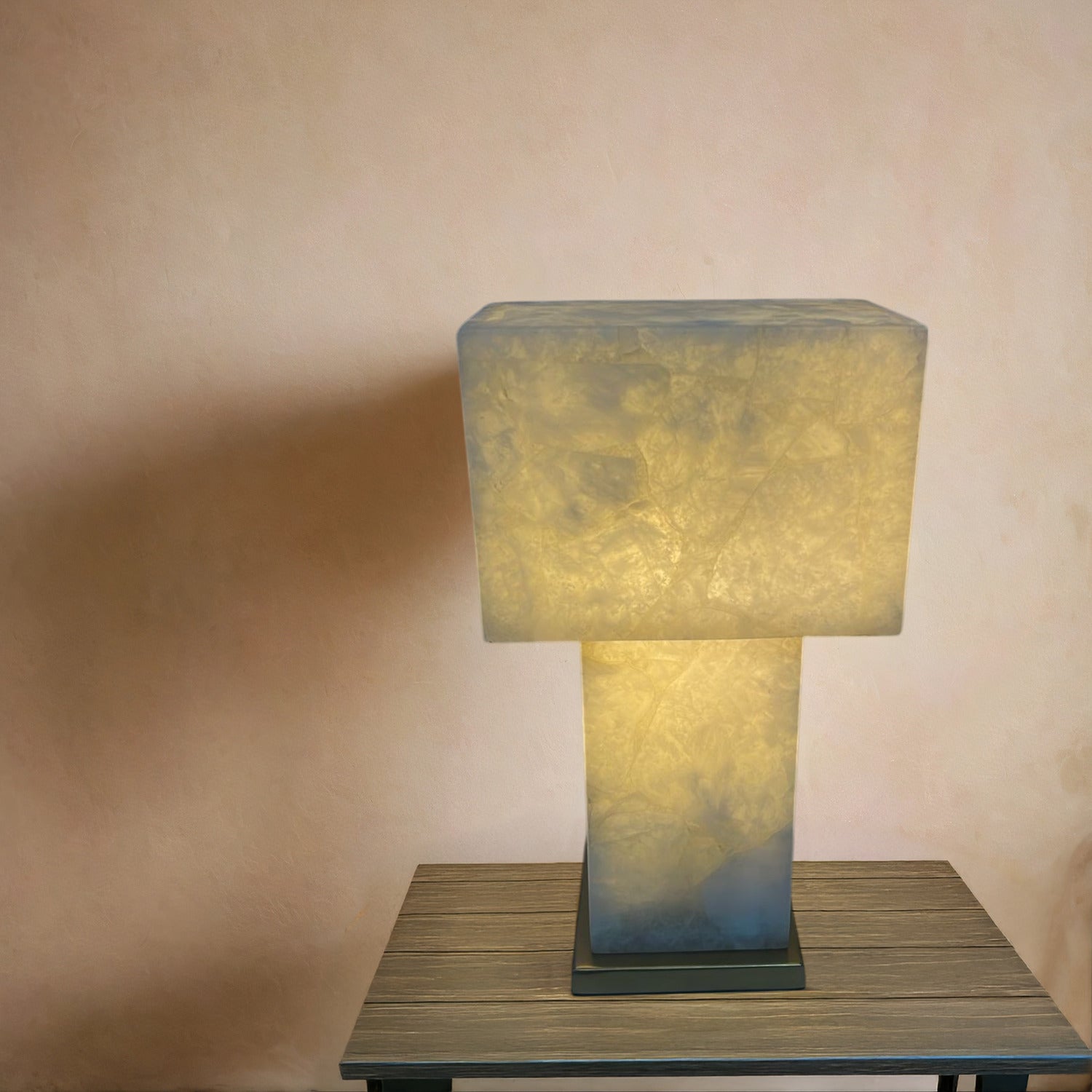 LunaGlow Crystal Lamp