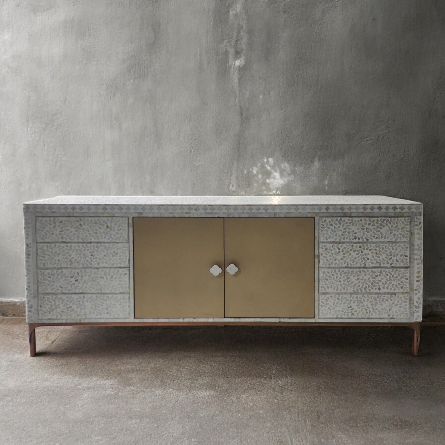 Ivory & Saddle Credenza