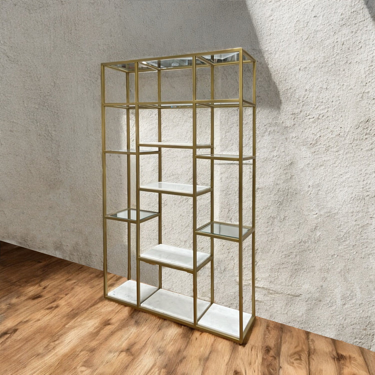 Marble & Glass Shelving