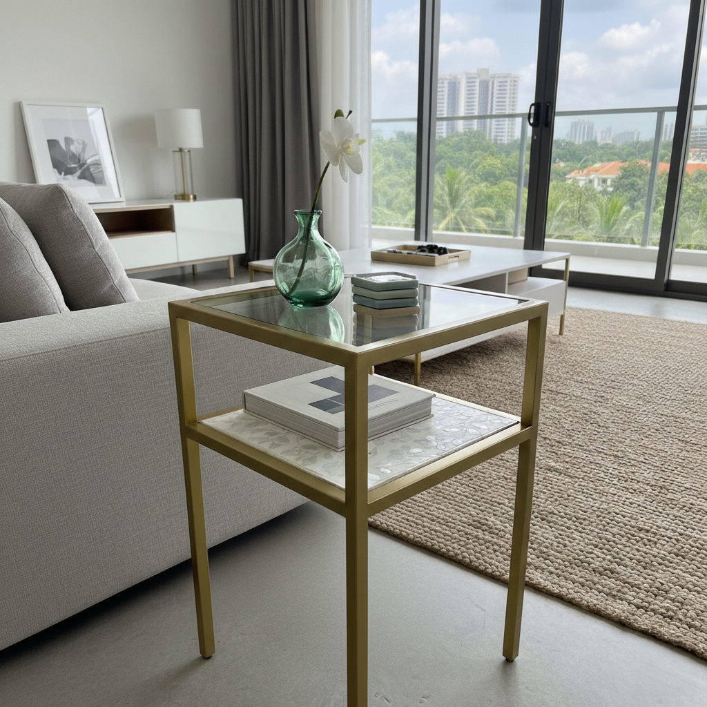 Mt Pleasant Side Table – Flat Top – Pret