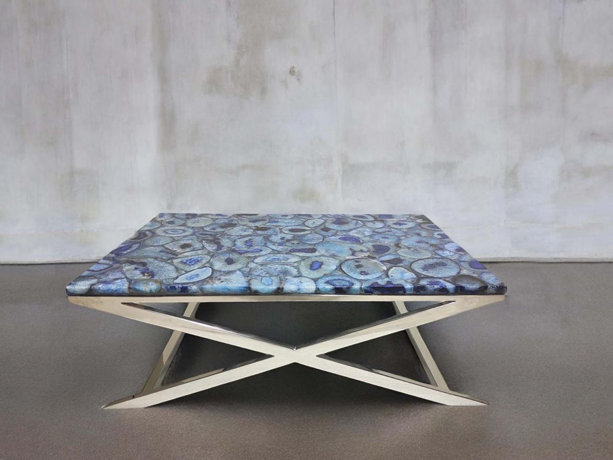 Nymeria Coffee Table - Blue Agate