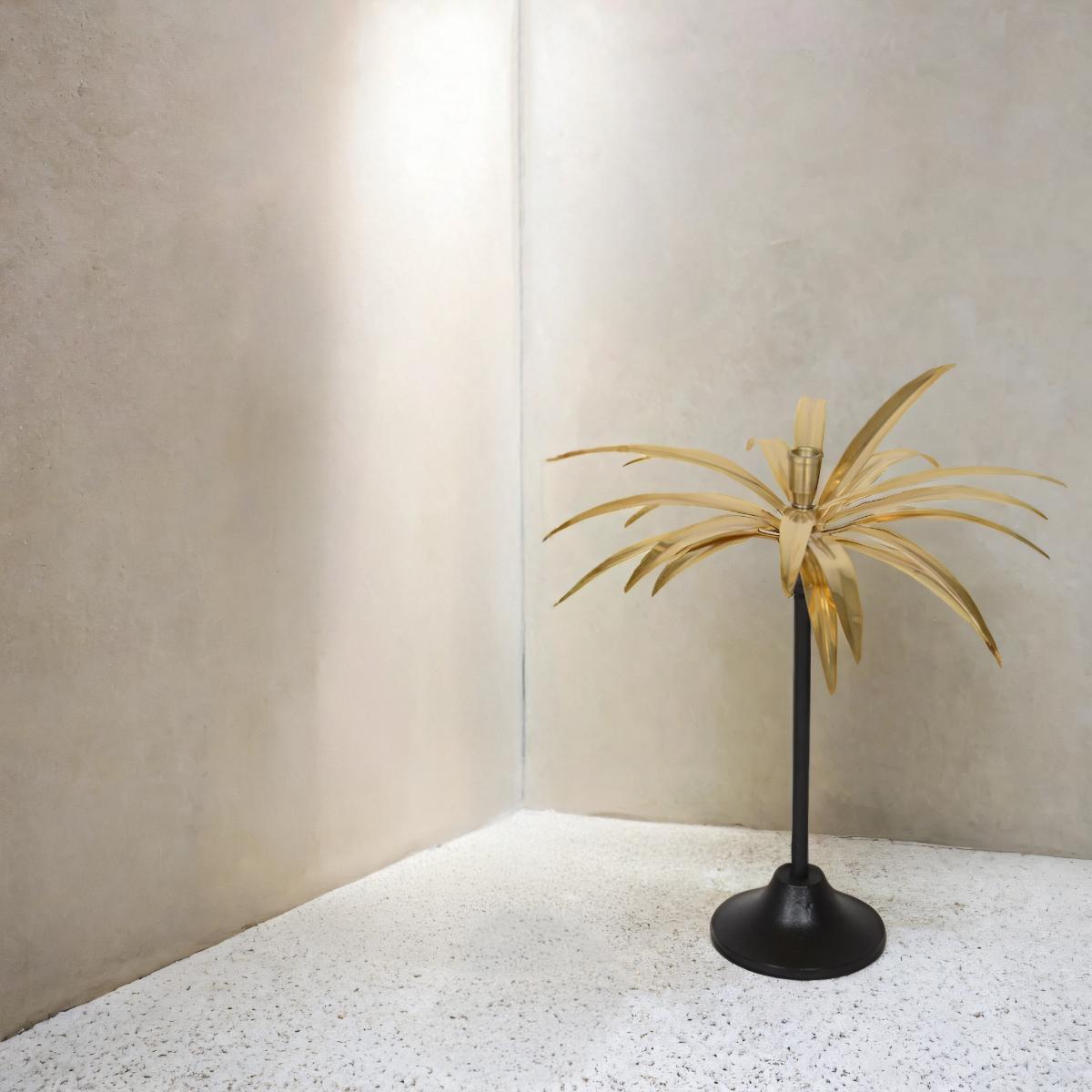 Palm Flair candle holder