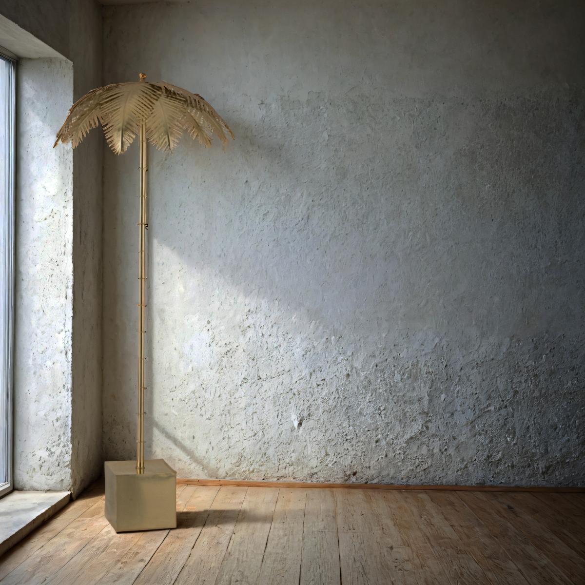 Parasol Palm Floor Lamp