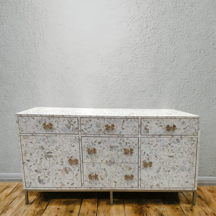 Penang White Mother of Pearl Sideboard