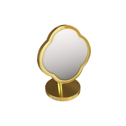 Peranakan Desk Mirror - Green and Pink Inlay - ipse ipsa ipsum