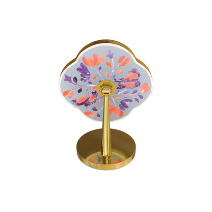 Peranakan Desk Mirror - Green and Pink Inlay - ipse ipsa ipsum