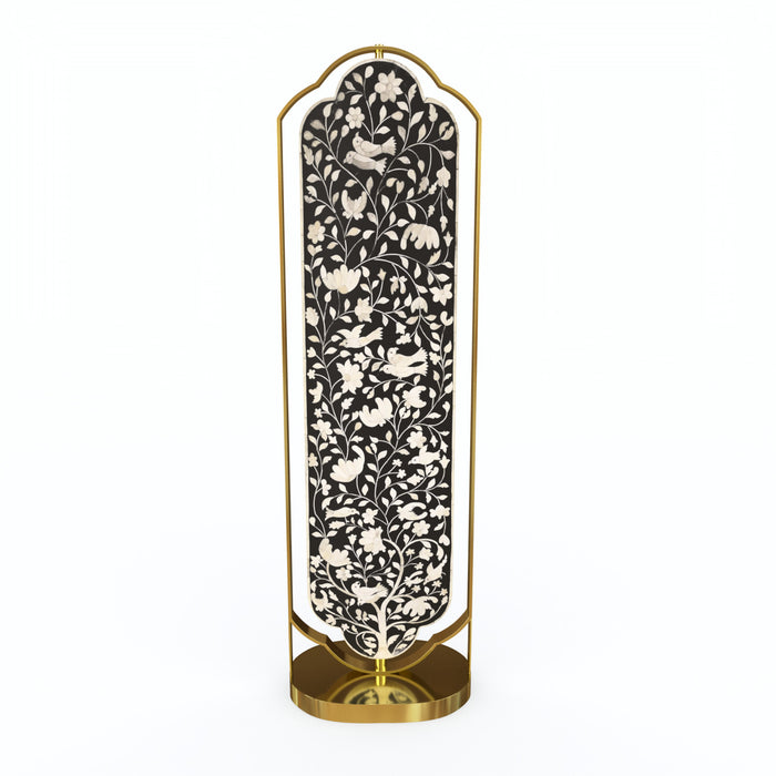 Peranakan Bone Inlay Floor Mirror - ipse ipsa ipsum