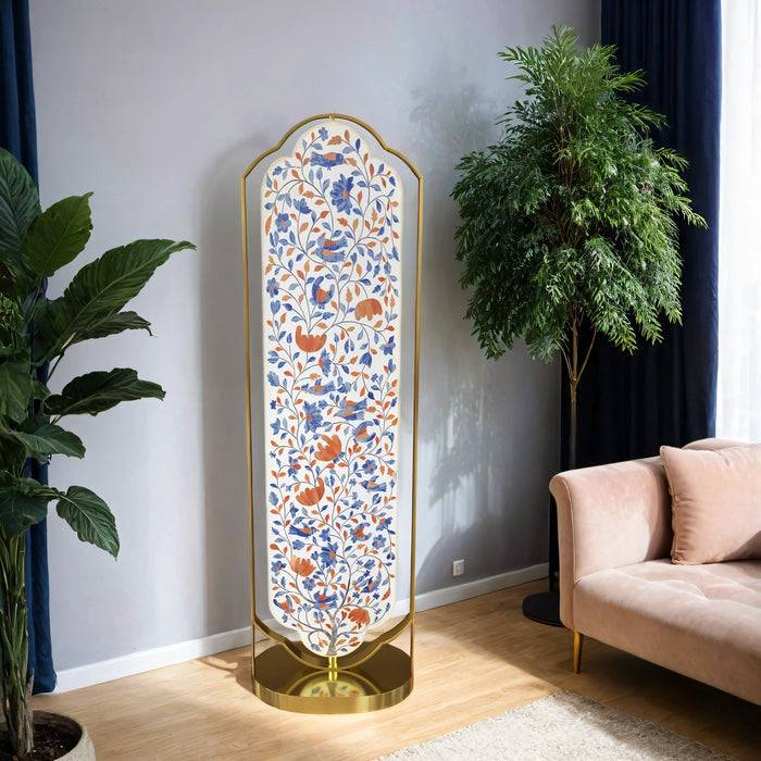 Peranakan Bone Inlay Floor Mirror - ipse ipsa ipsum