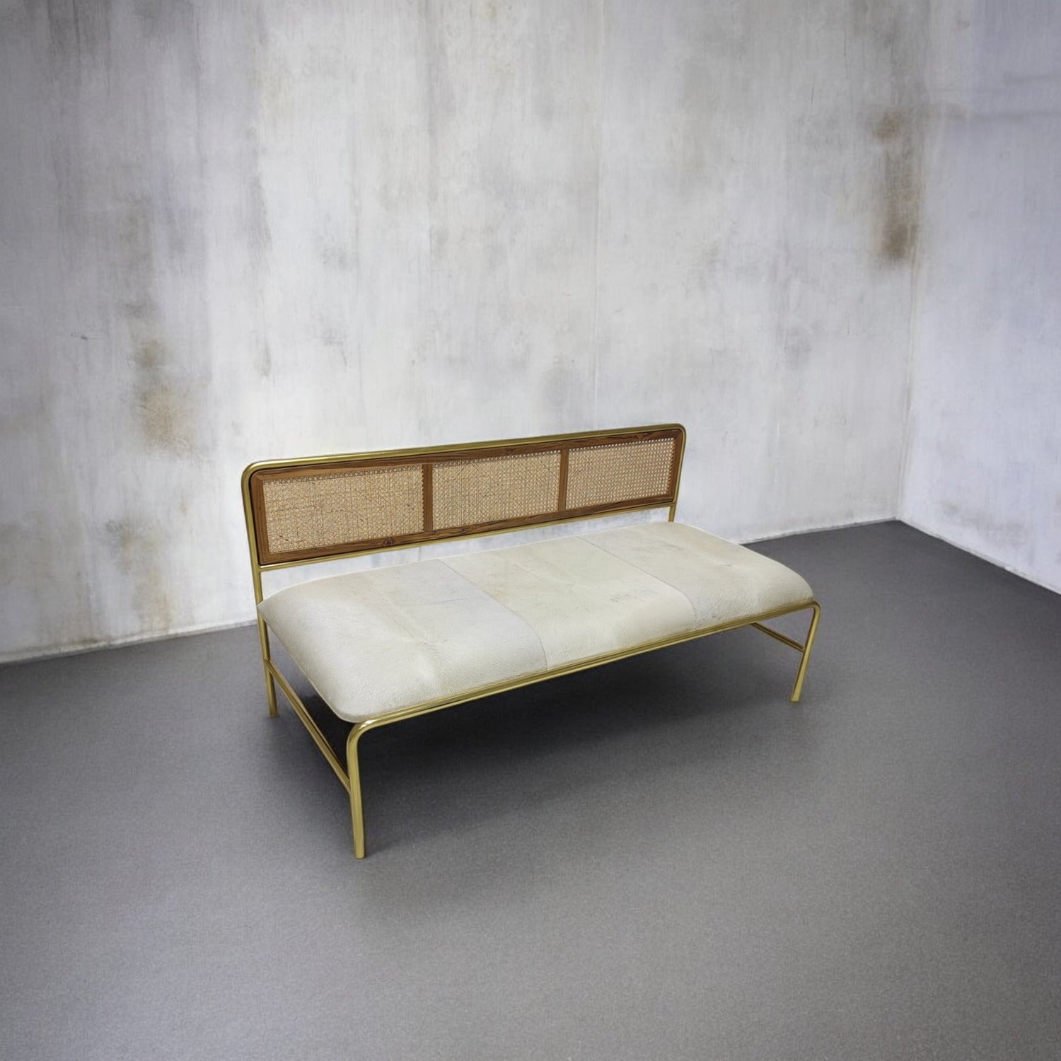 Raffles Rattan Settee