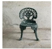 R.A Outdoor Dining Chair - Dark Green - ipse ipsa ipsum