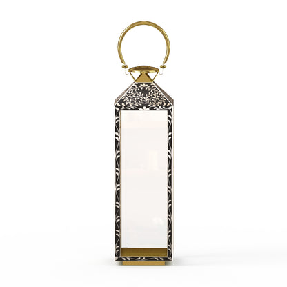Slim Duxton Glass Indoor Decorative Lantern - ipse ipsa ipsum