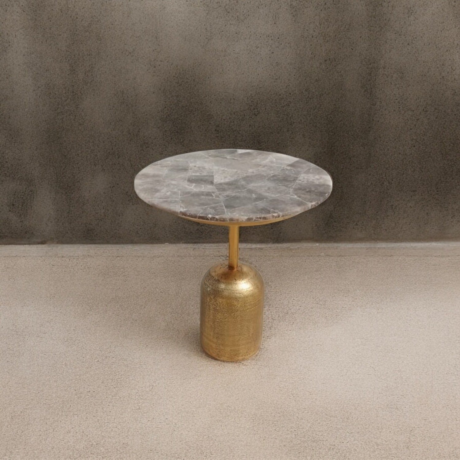 Smoky Quartz Sidetable